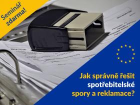 Jak správně řešit spotřebitelské spory a reklamace v roce 2021. On-line webinář zdarma Jak správně řešit spotřebitelské spory a reklamace v roce 2021. On-line webinář zdarma